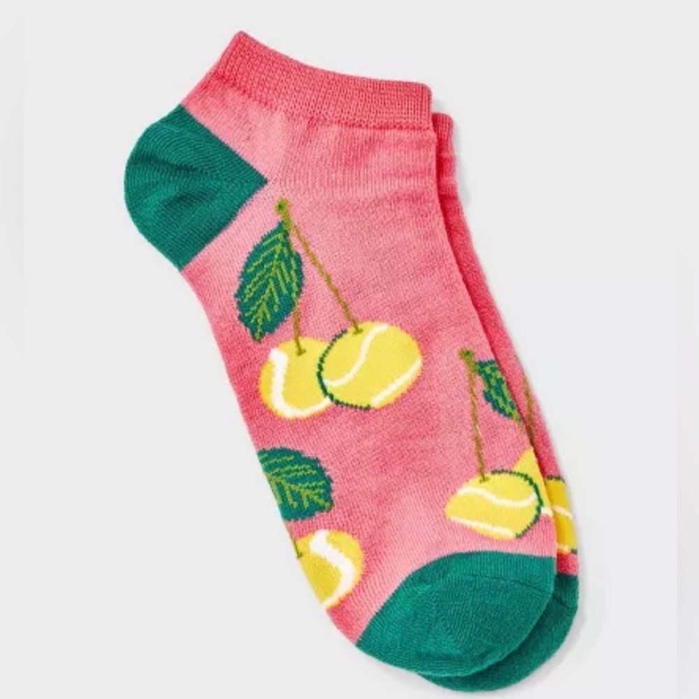 NWT Hello Socks Low Cut Women’s Tennis Fruit Socks